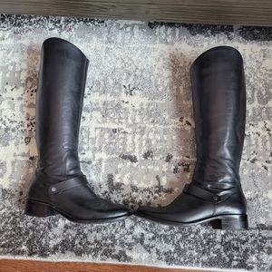 Via Spiga Leather riding boots